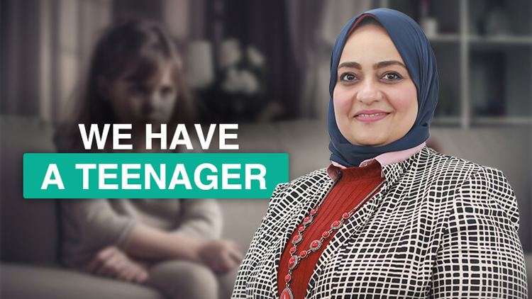 We have a teenager cover image